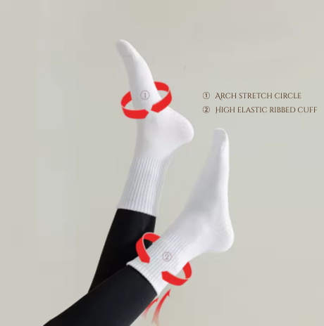 Premium Non-Slip Cotton Training Socks™